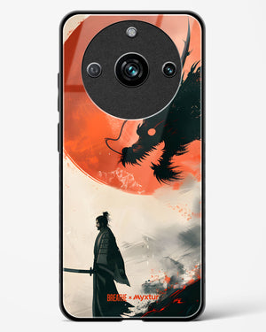 Dragon Samurai [BREATHE] Glass Case Phone Cover (Realme)