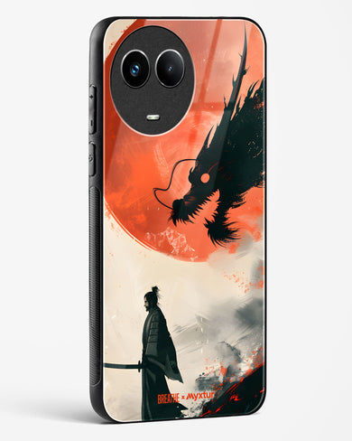 Dragon Samurai [BREATHE] Glass Case Phone Cover (Realme)