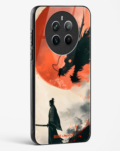 Dragon Samurai [BREATHE] Glass Case Phone Cover (Realme)