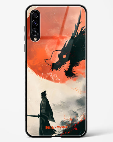 Dragon Samurai [BREATHE] Glass Case Phone Cover (Samsung)