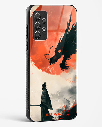 Dragon Samurai [BREATHE] Glass Case Phone Cover (Samsung)