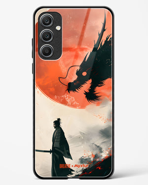 Dragon Samurai [BREATHE] Glass Case Phone Cover (Samsung)