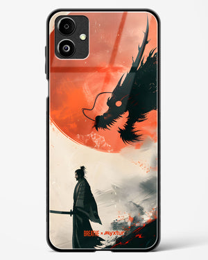 Dragon Samurai [BREATHE] Glass Case Phone Cover (Samsung)