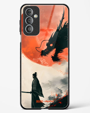 Dragon Samurai [BREATHE] Glass Case Phone Cover (Samsung)