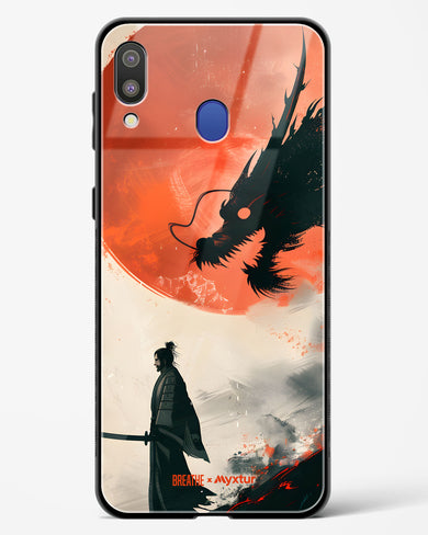 Dragon Samurai [BREATHE] Glass Case Phone Cover (Samsung)