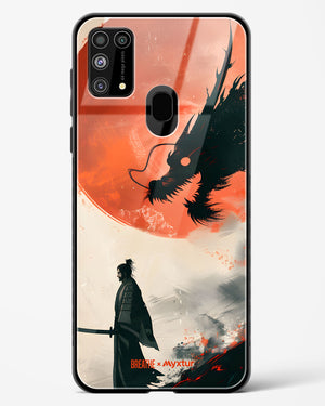 Dragon Samurai [BREATHE] Glass Case Phone Cover (Samsung)