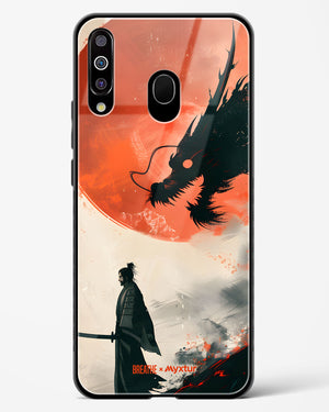 Dragon Samurai [BREATHE] Glass Case Phone Cover (Samsung)