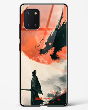 Dragon Samurai [BREATHE] Glass Case Phone Cover (Samsung)