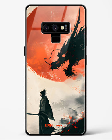 Dragon Samurai [BREATHE] Glass Case Phone Cover (Samsung)
