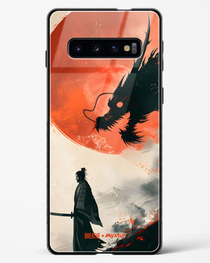 Dragon Samurai [BREATHE] Glass Case Phone Cover (Samsung)