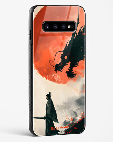 Dragon Samurai [BREATHE] Glass Case Phone Cover (Samsung)