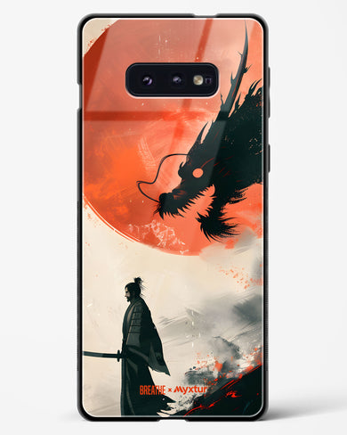 Dragon Samurai [BREATHE] Glass Case Phone Cover (Samsung)