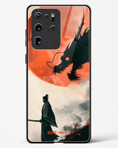 Dragon Samurai [BREATHE] Glass Case Phone Cover (Samsung)