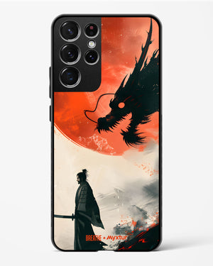 Dragon Samurai [BREATHE] Glass Case Phone Cover (Samsung)