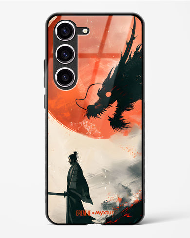 Dragon Samurai [BREATHE] Glass Case Phone Cover (Samsung)