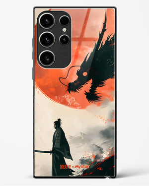 Dragon Samurai [BREATHE] Glass Case Phone Cover (Samsung)