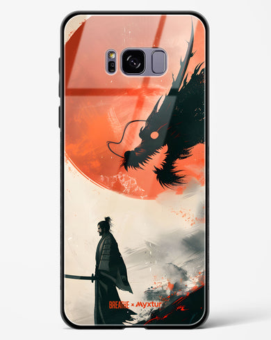 Dragon Samurai [BREATHE] Glass Case Phone Cover (Samsung)