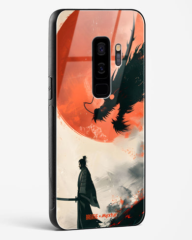 Dragon Samurai [BREATHE] Glass Case Phone Cover (Samsung)