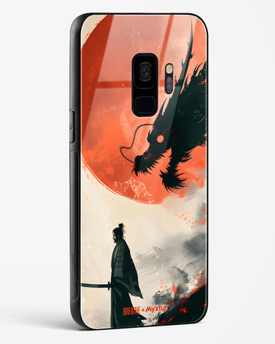 Dragon Samurai [BREATHE] Glass Case Phone Cover (Samsung)