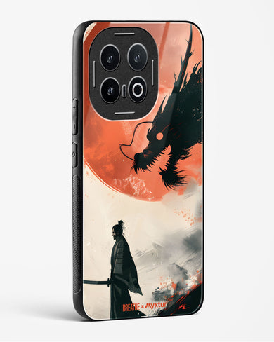 Dragon Samurai [BREATHE] Glass Case Phone Cover (Vivo)