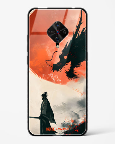 Dragon Samurai [BREATHE] Glass Case Phone Cover (Vivo)