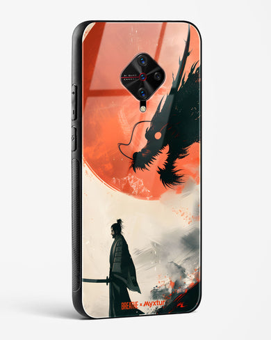 Dragon Samurai [BREATHE] Glass Case Phone Cover (Vivo)