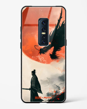 Dragon Samurai [BREATHE] Glass Case Phone Cover (Vivo)