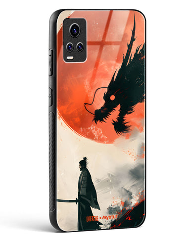Dragon Samurai [BREATHE] Glass Case Phone Cover (Vivo)