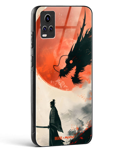 Dragon Samurai [BREATHE] Glass Case Phone Cover (Vivo)