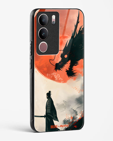 Dragon Samurai [BREATHE] Glass Case Phone Cover (Vivo)
