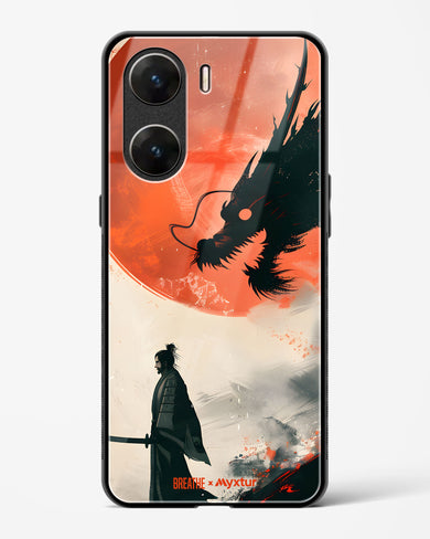 Dragon Samurai [BREATHE] Glass Case Phone Cover (Vivo)