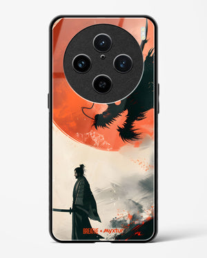 Dragon Samurai [BREATHE] Glass Case Phone Cover (Vivo)