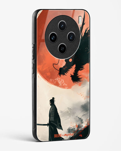 Dragon Samurai [BREATHE] Glass Case Phone Cover (Vivo)