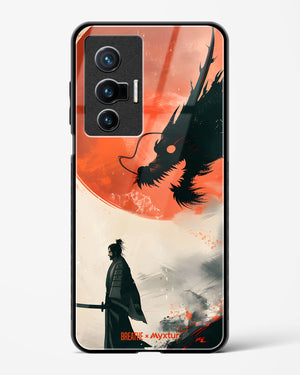 Dragon Samurai [BREATHE] Glass Case Phone Cover (Vivo)