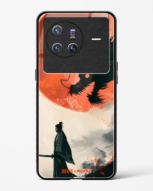 Dragon Samurai [BREATHE] Glass Case Phone Cover (Vivo)