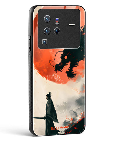 Dragon Samurai [BREATHE] Glass Case Phone Cover (Vivo)