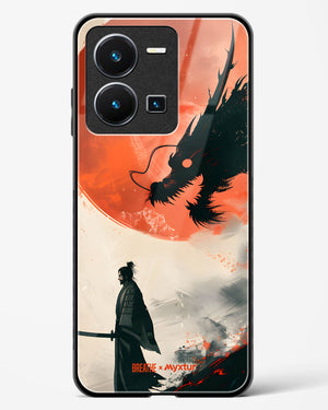 Dragon Samurai [BREATHE] Glass Case Phone Cover (Vivo)