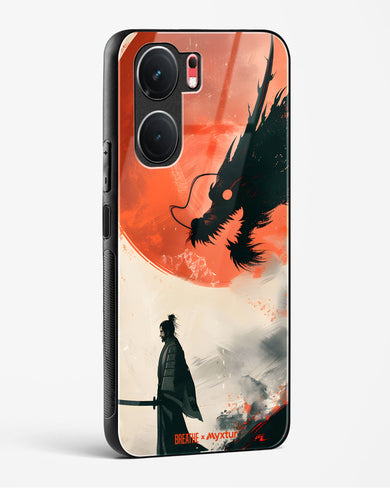 Dragon Samurai [BREATHE] Glass Case Phone Cover (Vivo)
