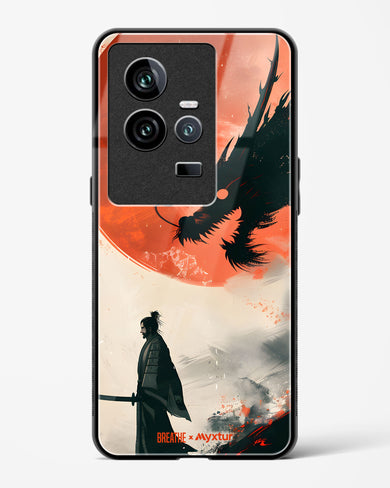 Dragon Samurai [BREATHE] Glass Case Phone Cover (Vivo)