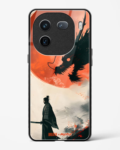Dragon Samurai [BREATHE] Glass Case Phone Cover (Vivo)