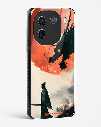 Dragon Samurai [BREATHE] Glass Case Phone Cover (Vivo)