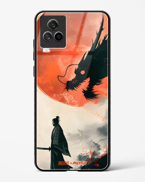 Dragon Samurai [BREATHE] Glass Case Phone Cover (Vivo)