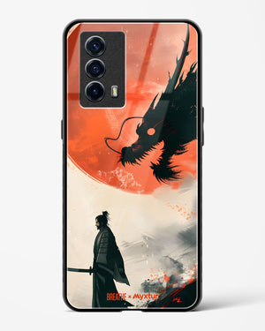 Dragon Samurai [BREATHE] Glass Case Phone Cover (Vivo)