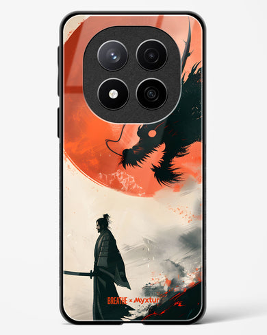 Dragon Samurai [BREATHE] Glass Case Phone Cover (Xiaomi)