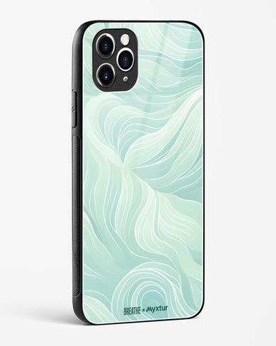 Fluidic Air Currents [BREATHE] Glass Case Phone Cover (Apple)
