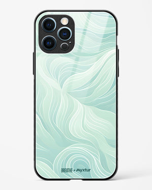 Fluidic Air Currents [BREATHE] Glass Case Phone Cover (Apple)