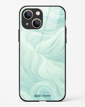 Fluidic Air Currents [BREATHE] Glass Case Phone Cover (Apple)