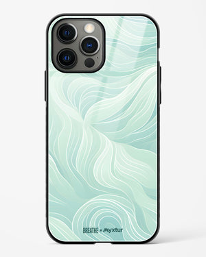 Fluidic Air Currents [BREATHE] Glass Case Phone Cover (Apple)