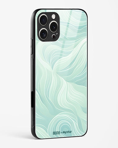 Fluidic Air Currents [BREATHE] Glass Case Phone Cover (Apple)