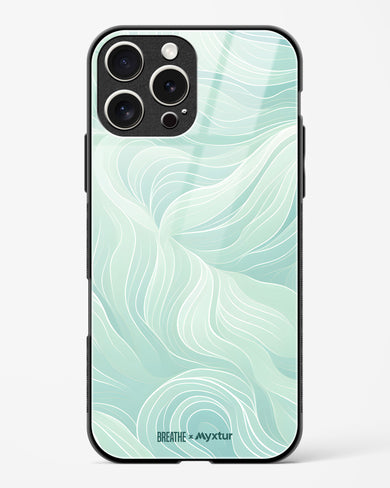 Fluidic Air Currents [BREATHE] Glass Case Phone Cover (Apple)